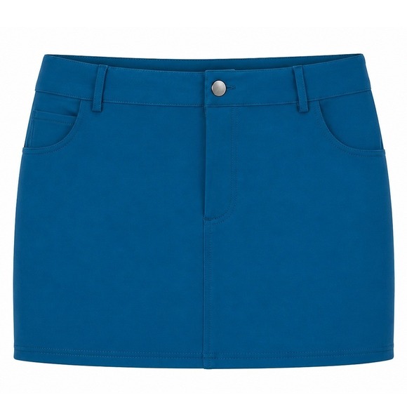 Fashion Nova Dresses & Skirts - Bottom Mini Skirt Teal Blue Size L NWT Fashion Nova